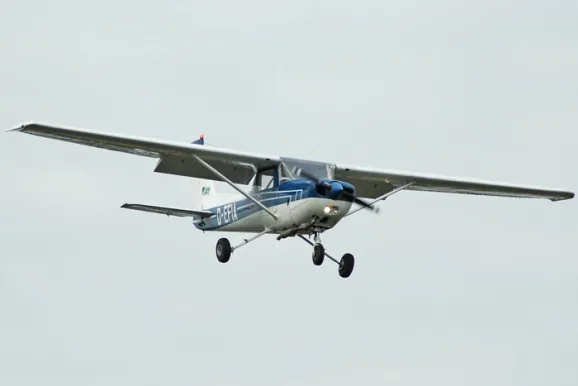 Cessna im Anflug 578