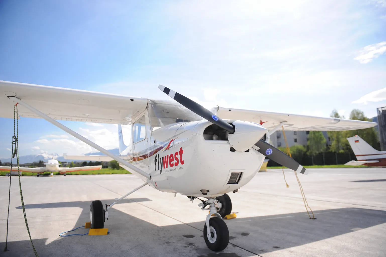 Grundschulungsflugzeug Cessna 150 - zuverlässig, robust und weltweit anerkannt.