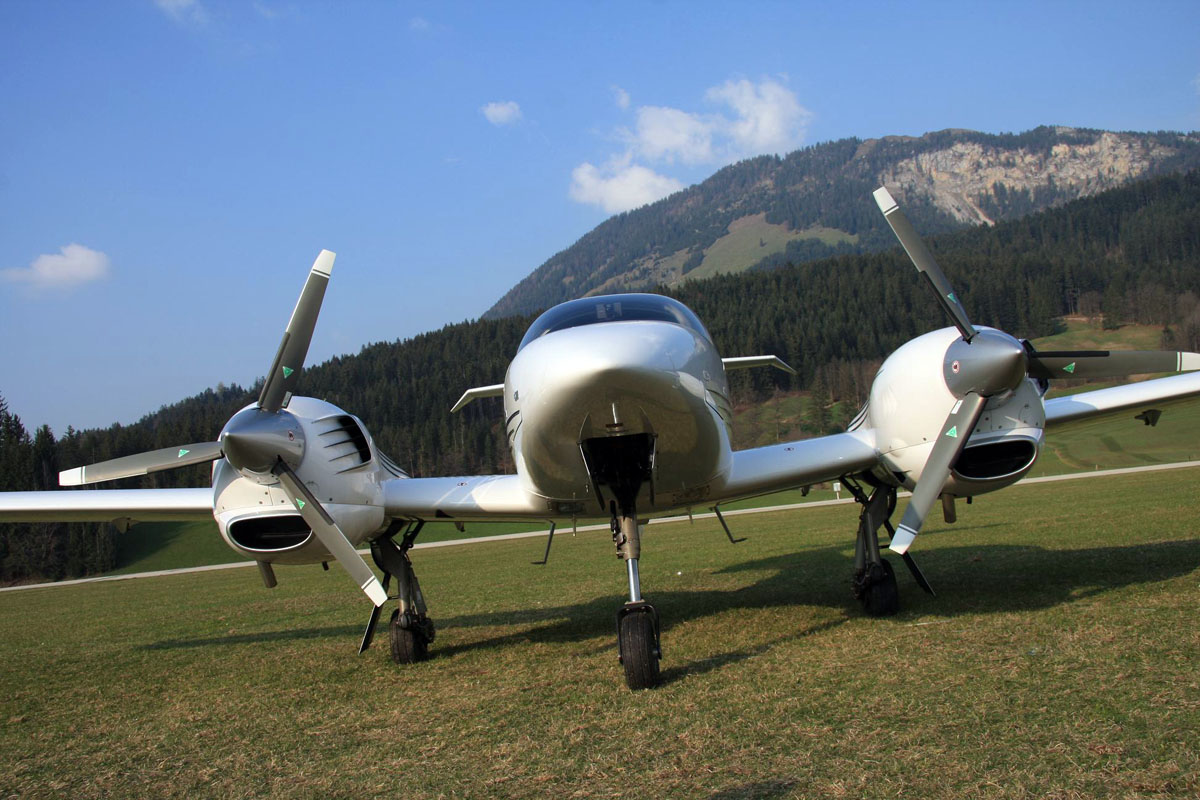 Diamond DA42 für die mehrmotorige Flugausbildung